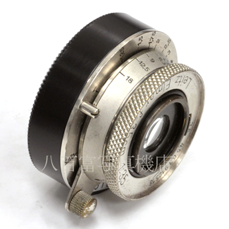 【中古】 ライツ ニッケル エルマー 3.5cm F3.5 ライカLマウント Leitz ELMAR 中古交換レンズ K3818